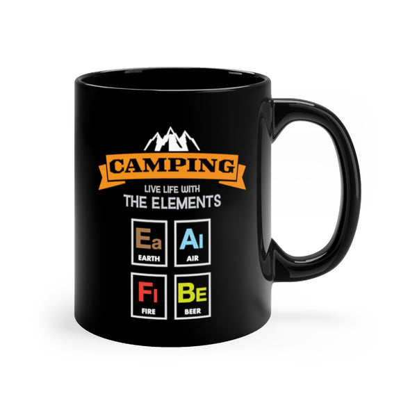 LIVE LIFE WITH THE ELEMENTS COFFEE MUG