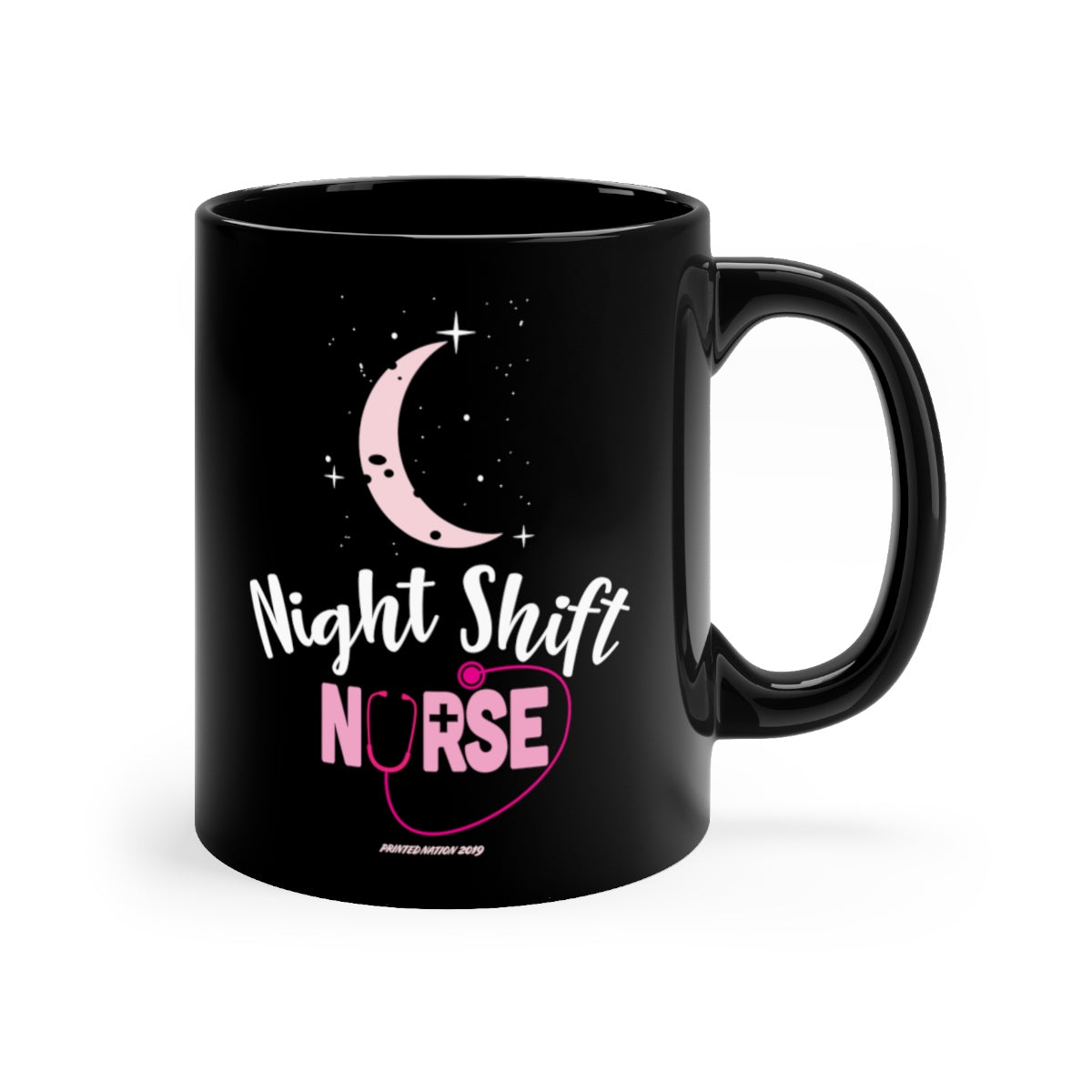 NIGHT SHIFT NURSE MOON MUG