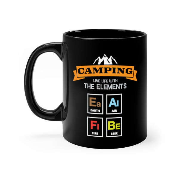 LIVE LIFE WITH THE ELEMENTS COFFEE MUG