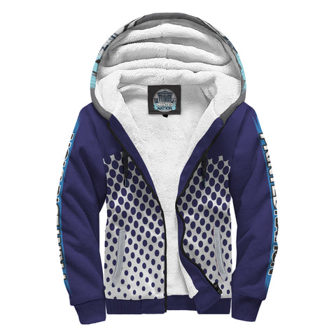 Printed Nation Sherpa Hoodie