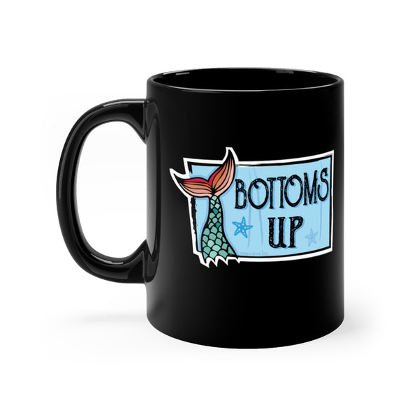 BOTTUMS UP MERMAID MUG