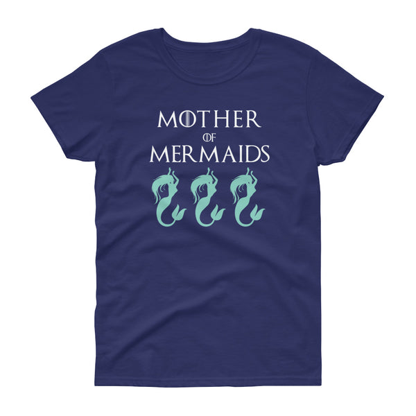 MOTHER OF MERMAIDS WOMENS T-SHIRT