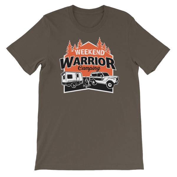 WEEKEND WARRIOR CAMPING SHORT SLEEVE TEE