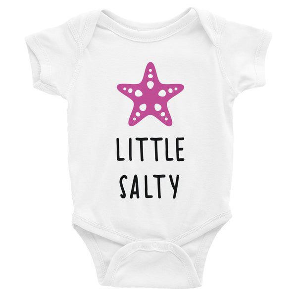 LITTLE SALTY MERMAID BABY BODYSUIT