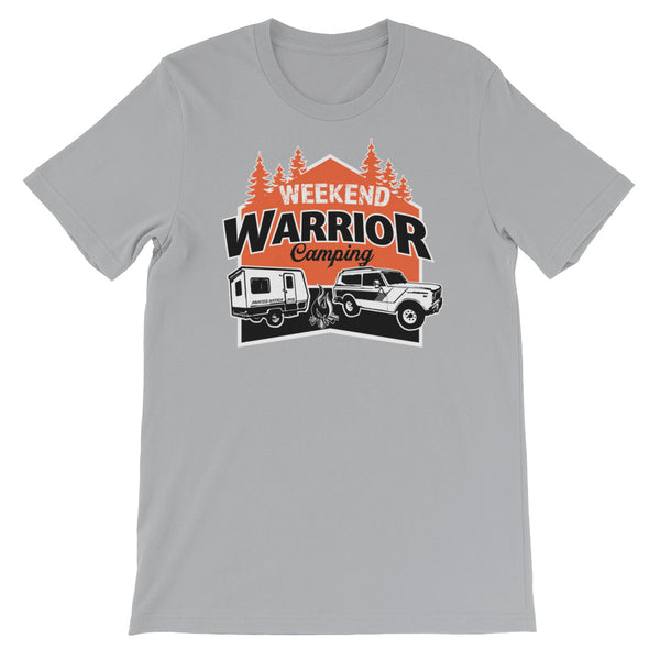 WEEKEND WARRIOR CAMPING SHORT SLEEVE TEE